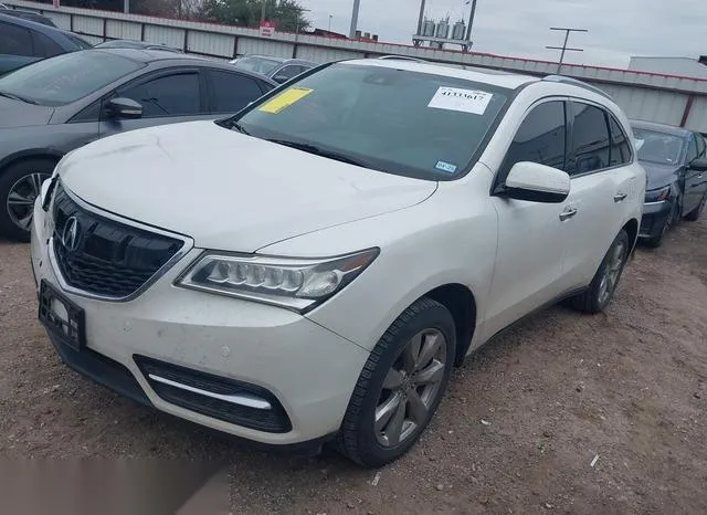 5FRYD4H93GB024644 2016 2016 Acura MDX- Advance   Entertainm 2