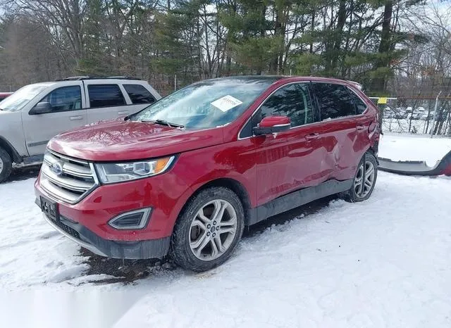 2FMPK4K84JBC43468 2018 2018 Ford Edge- Titanium 2