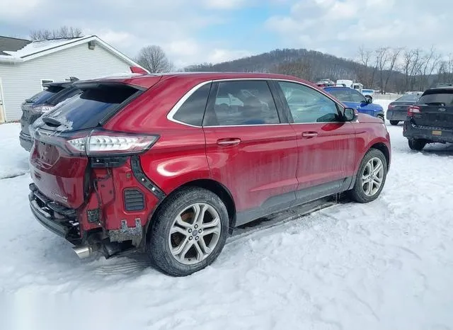 2FMPK4K84JBC43468 2018 2018 Ford Edge- Titanium 4