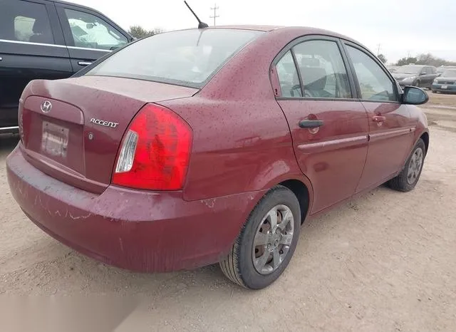 KMHCN46C96U020350 2006 2006 Hyundai Accent- Gls 4