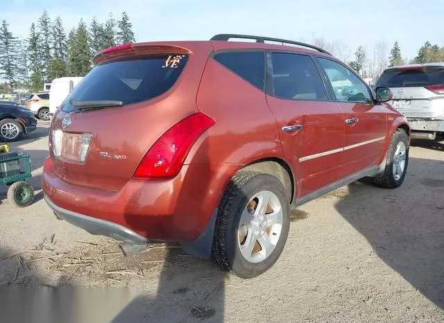 JN8AZ08W64W330378 2004 2004 Nissan Murano- SL 4