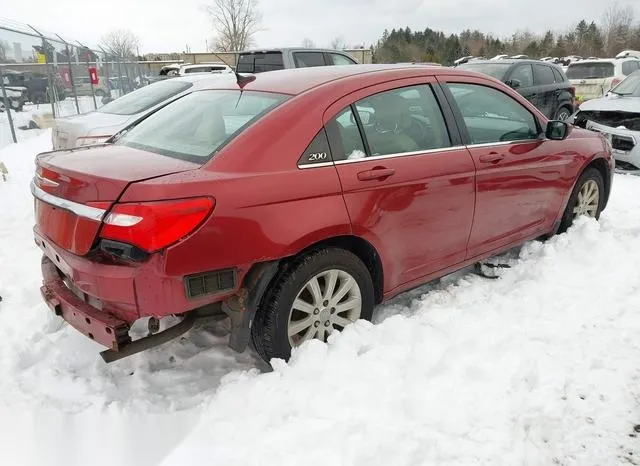 1C3CCBBB3DN765652 2013 2013 Chrysler 200- Touring 4