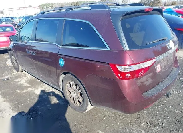 5FNRL5H60DB008398 2013 2013 Honda Odyssey- Ex-L 3