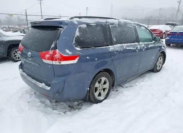 5TDKK3DC7DS343383 2013 2013 Toyota Sienna- Le V6 8 Passenger 4