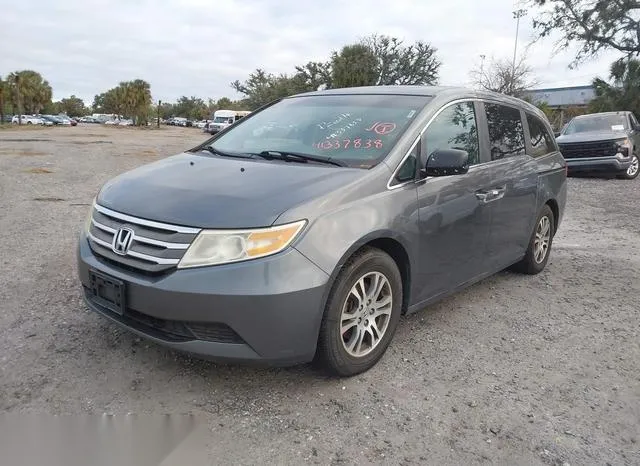 5FNRL5H61CB011678 2012 2012 Honda Odyssey- Ex-L 2