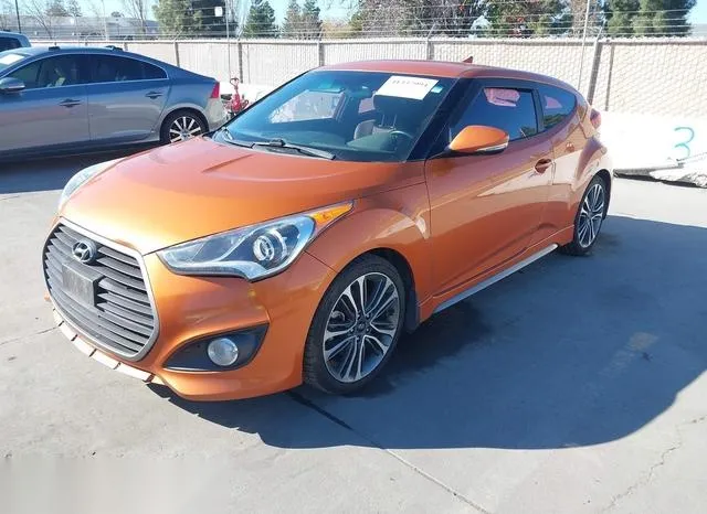 KMHTC6AE6GU291488 2016 2016 Hyundai Veloster- Turbo 2