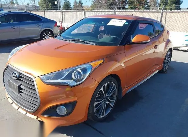 KMHTC6AE6GU291488 2016 2016 Hyundai Veloster- Turbo 6