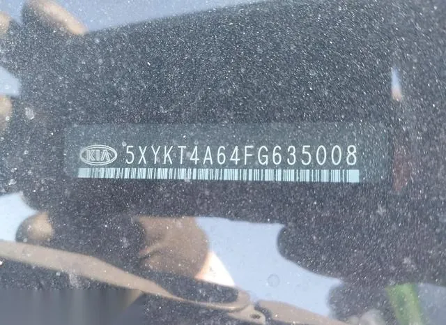 5XYKT4A64FG635008 2015 2015 KIA Sorento- LX 9