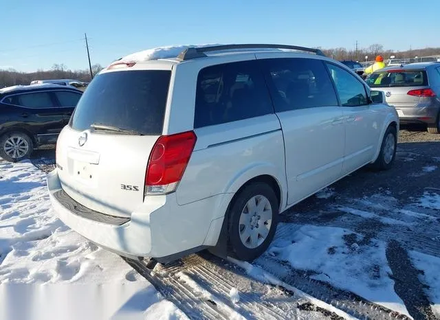 5N1BV28U94N371109 2004 2004 Nissan Quest- 3-5 S 4