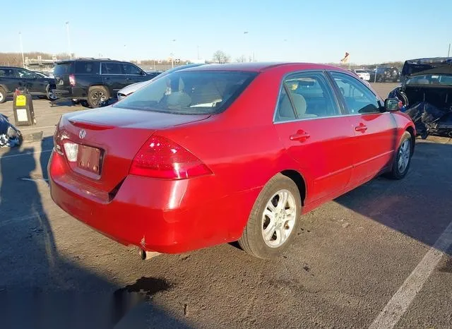 1HGCM56367A072598 2007 2007 Honda Accord- 2-4 SE 4