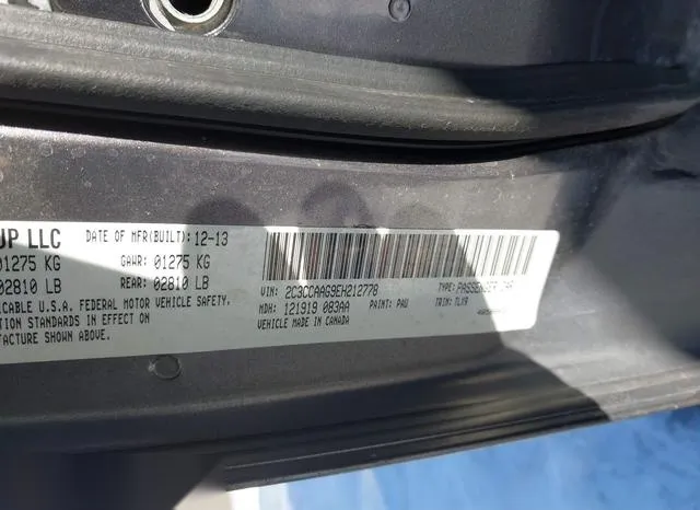 2C3CCAAG9EH212778 2014 2014 Chrysler 300 9