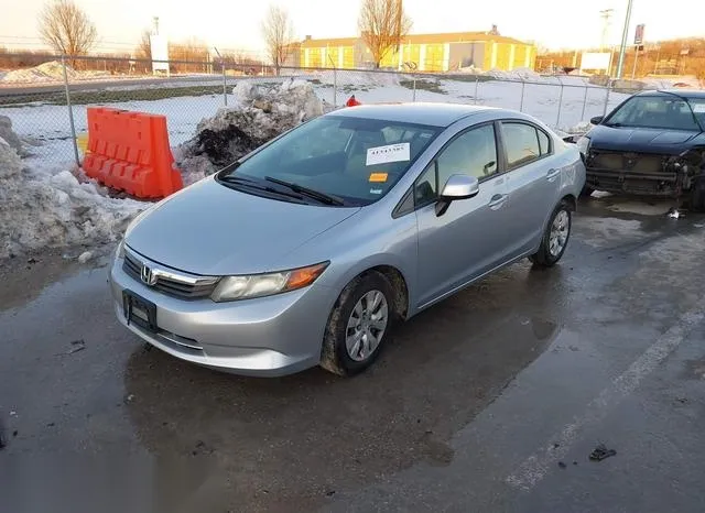 19XFB2F52CE392493 2012 2012 Honda Civic- Sedan LX 2