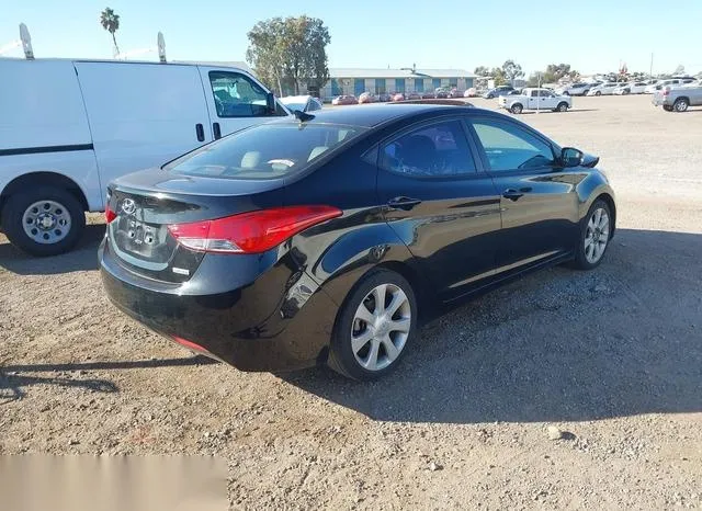 5NPDH4AE6CH123739 2012 2012 Hyundai Elantra- Limited 4