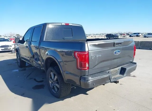 1FTEW1CFXFFA33667 2015 2015 Ford F-150- Lariat 3