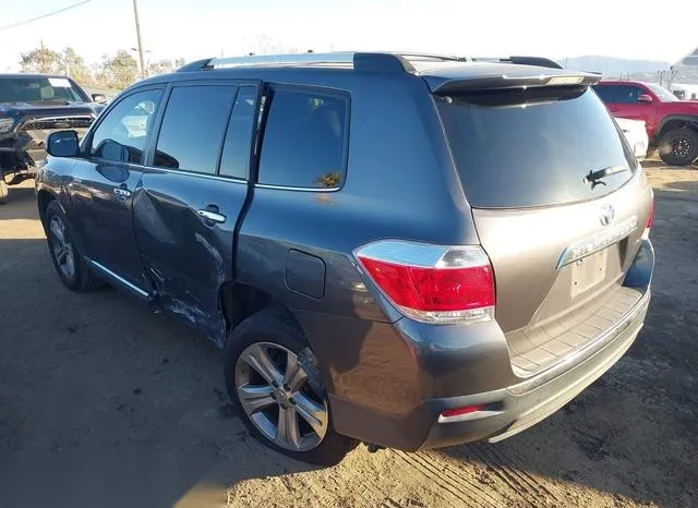 5TDYK3EH6BS030729 2011 2011 Toyota Highlander- Limited V6 3