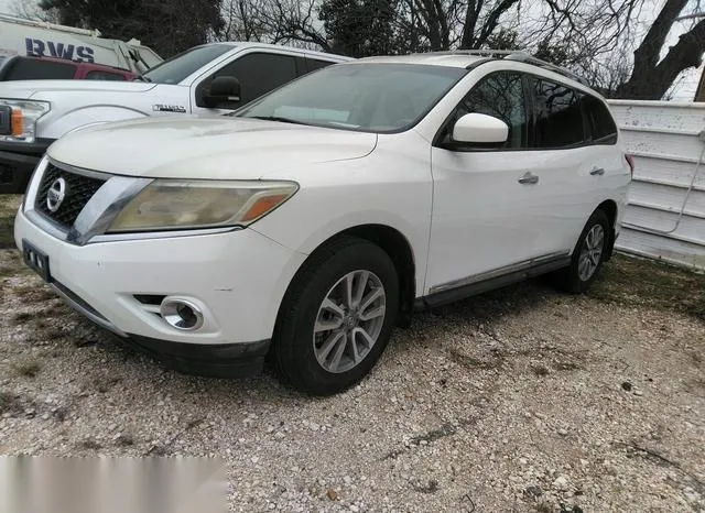 5N1AR2MN3DC603097 2013 2013 Nissan Pathfinder- S/Sv/Sl/Plat 2