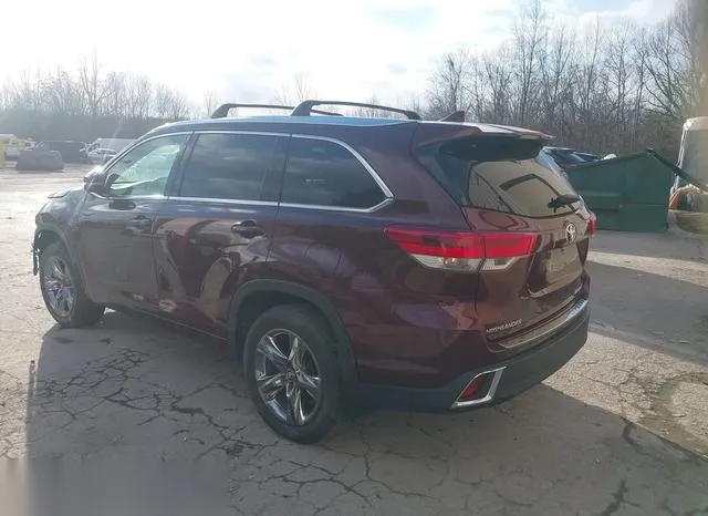 5TDDZRFH4KS729076 2019 2019 Toyota Highlander- Limited Plat 3