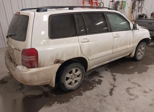 JTEGD21A410017192 2001 2001 Toyota Highlander 4