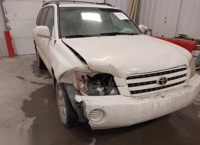 JTEGD21A410017192 2001 2001 Toyota Highlander 6