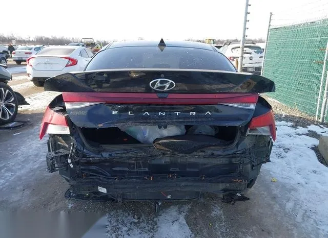 5NPLS4AG6NH070994 2022 2022 Hyundai Elantra- Sel 6