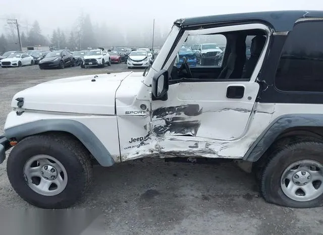 1J4F449S16P709895 2006 2006 Jeep Wrangler- Sport Rhd 6