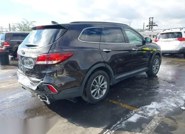 KM8SM4HFXHU168533 2017 2017 Hyundai Santa Fe- SE 4