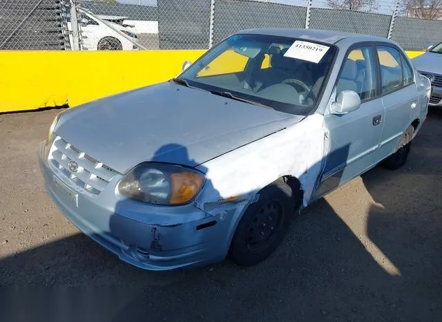 KMHCG45C14U547954 2004 2004 Hyundai Accent- GL 2