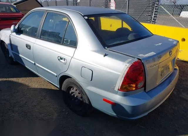 KMHCG45C14U547954 2004 2004 Hyundai Accent- GL 3