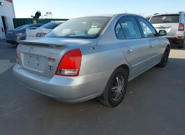 KMHDN45D22U389429 2002 2002 Hyundai Elantra- Gls 4