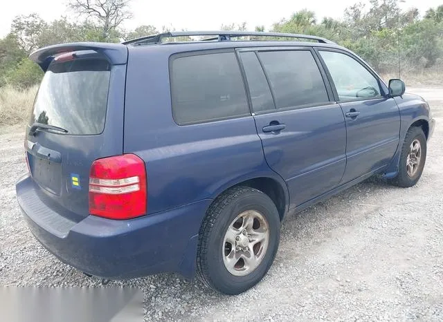 JTEGD21A620024095 2002 2002 Toyota Highlander 4