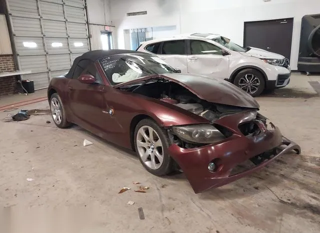 4USBT33554LS50809 2004 2004 BMW Z4- 2-5I 1