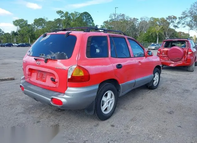 KM8SB12B53U532263 2003 2003 Hyundai Santa Fe 4