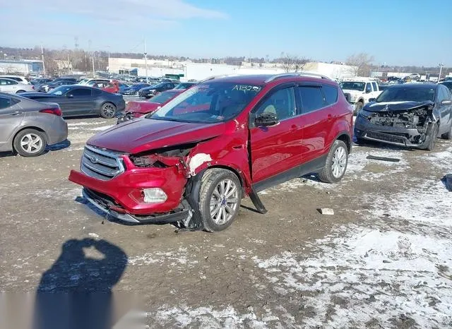 1FMCU9J97HUA18238 2017 2017 Ford Escape- Titanium 2