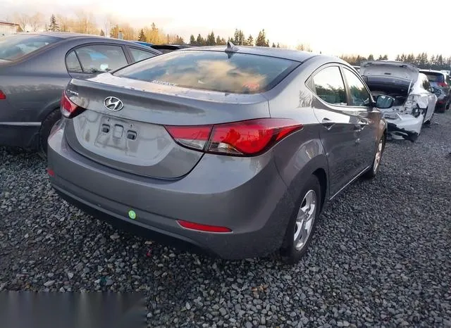 5NPDH4AE6EH515882 2014 2014 Hyundai Elantra- SE 4