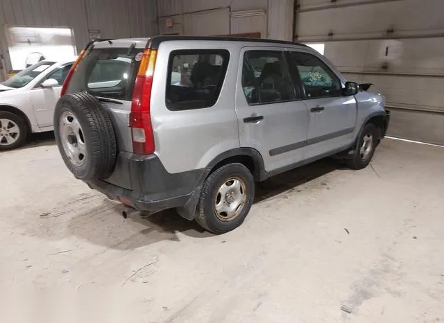 JHLRD78464C036987 2004 2004 Honda CR-V- LX 4