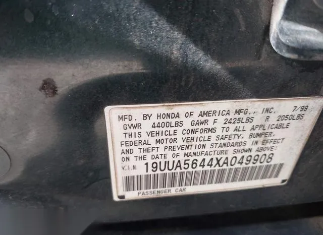 19UUA5644XA049908 1999 1999 Acura TL- 3-2 9