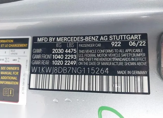 W1KWJ8DB7NG115264 2022 2022 Mercedes-Benz C 300- Coupe 9