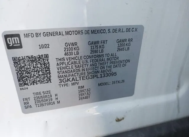 3GKALTEG3PL133095 2023 2023 GMC Terrain- Awd Sle 9