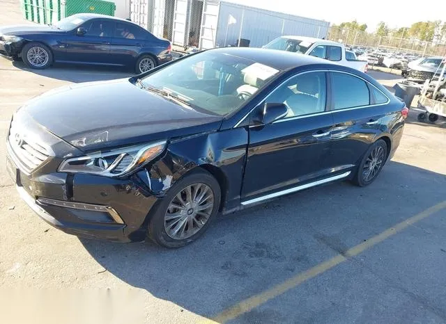 5NPE34AF7FH008888 2015 2015 Hyundai Sonata- Limited 2