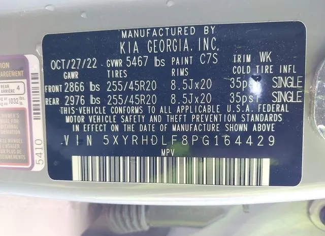 5XYRHDLF8PG164429 2023 2023 KIA Sorento- X-Line Ex 9