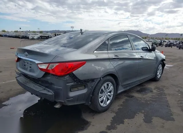 5NPEB4ACXBH017927 2011 2011 Hyundai Sonata- Gls 4