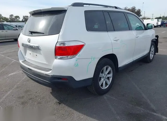 5TDZK3EH4CS076520 2012 2012 Toyota Highlander- Se V6 4