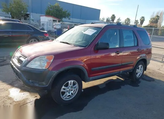 JHLRD788X4C054122 2004 2004 Honda CR-V- EX 2