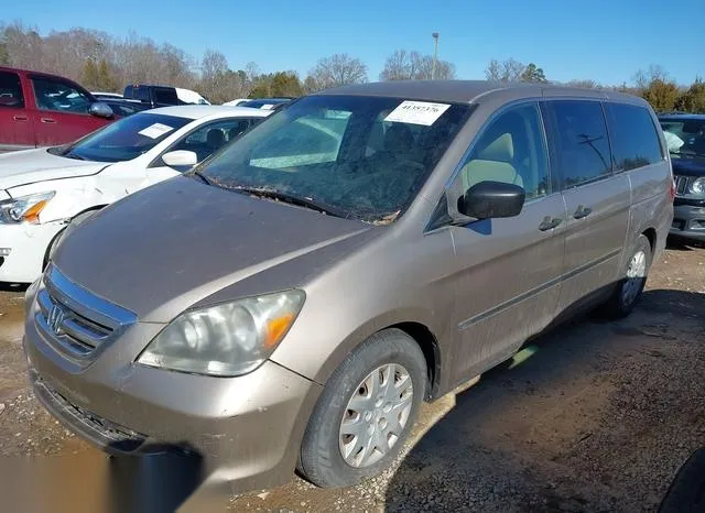 5FNRL38206B110451 2006 2006 Honda Odyssey- LX 2