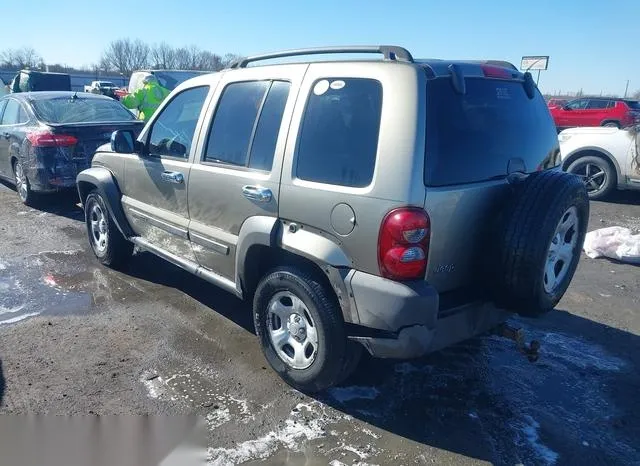 1J4GK48K76W254441 2006 2006 Jeep Liberty- Sport 3