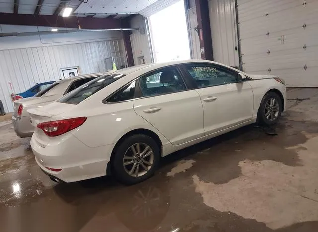 5NPE24AF2FH152254 2015 2015 Hyundai Sonata- SE 4