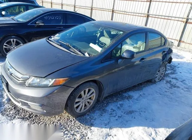 19XFB2F9XCE055704 2012 2012 Honda Civic- Sedan Ex-L 2