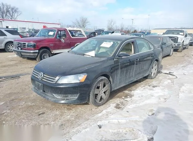 1VWBH7A37CC102043 2012 2012 Volkswagen Passat- 2-5L Se 2