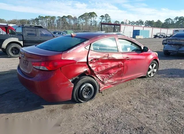 5NPDH4AE4DH327604 2013 2013 Hyundai Elantra- Gls 4