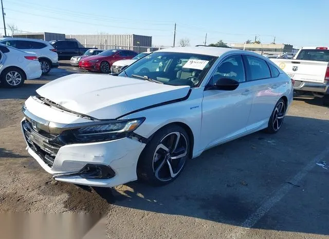 1HGCV3F20NA024326 2022 2022 Honda Accord- Hybrid Sport 2